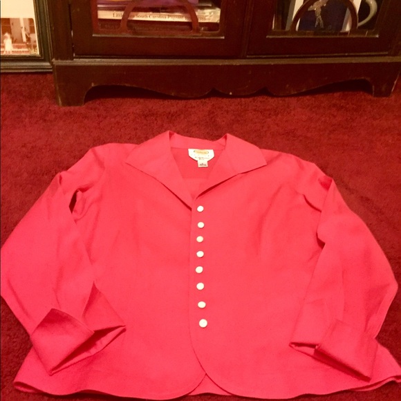 Pink blouse/top by Talbots: on sale! - Picture 2 of 8
